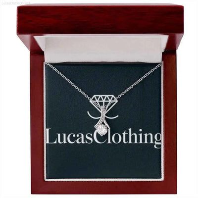 ALLURING LUXURY NECKLACE (14KWHITE GOLD /18K YELLOW GOLD) ShineOn Fulfillment