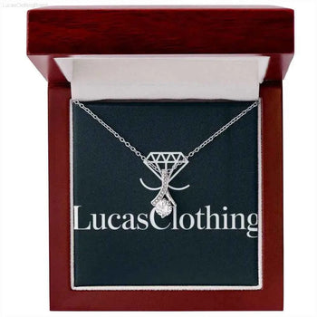 ALLURING LUXURY NECKLACE (14KWHITE GOLD /18K YELLOW GOLD) ShineOn Fulfillment